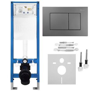 REA - Podomietkový Inštalačný Set Slim 024N pre WC s Tlačidlom J Titan KPL-E1638 vyobraziť
