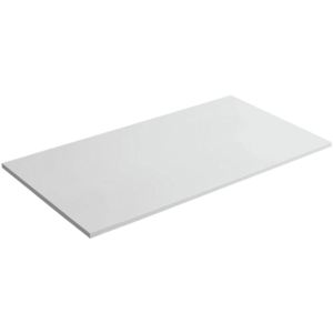 CERANO - Kúpeľňová doska z liateho mramoru Elanys - biela matná - 100x1, 2x46 CER-662035 vyobraziť