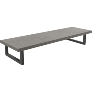 CERANO - Doska pod umývadlo Navira Pro + 2 konzoly pod dosku - betónovo šedá - 100x46x3, 6 CER-606000 vyobraziť