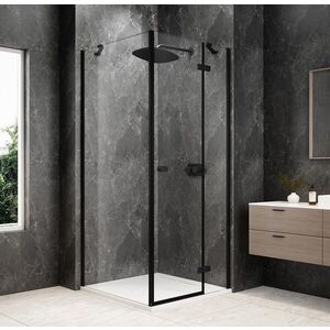 POLYSAN - GLOBE BLACK štvorcová sprchová zástena 1000x1000, číre sklo, pravé GB1010-3415RB vyobraziť
