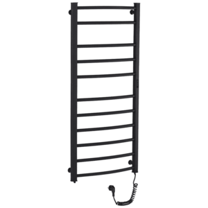 CERANO - Elektrický sušiak uterákov Luca, s displejom - 187 W - čierna matná - 1160x550 mm LIV-EG-11-55-D vyobraziť