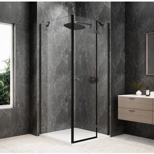 POLYSAN - GLOBE GUN METAL štvorcová sprchová zástena 1000x1000, číre sklo, pravé GB1010-3415RGM vyobraziť