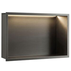 REA - VSTAVNÁ KÚPEĽŇOVÁ POLICA LED 30x45 Titan REA-08566 vyobraziť
