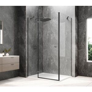 POLYSAN - GLOBE GUN METAL obdĺžniková sprchová zástena 1200x1000, číre sklo, ľavá GB1012-3415LGM vyobraziť
