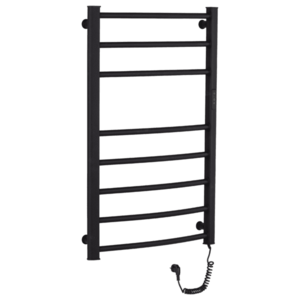 CERANO - Elektrický sušiak uterákov Luca, s displejom - 128 W - čierna matná - 860x550 mm LIV-EG-8-55 vyobraziť