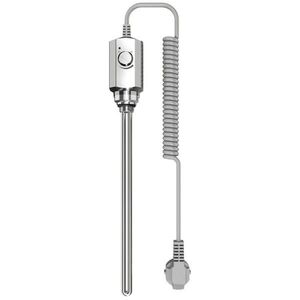 CERANO - Elektrická vykurovacia tyč s termostatom - 600W - chróm CER-018664 vyobraziť