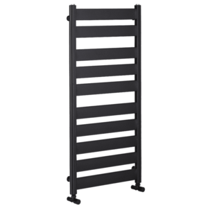 CERANO - Kúpeľňový radiátor Marco - bočné pripojenie - 816W - čierna matná - 1125x550 mm LIV-WP-10-55 vyobraziť