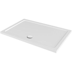 CERANO - Sprchová vanička obdĺžniková Brio - SMC/minerálny kompozit - štruktúrovaná biela - 140x90x4 CER-679507 vyobraziť