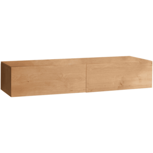 CERANO - Kúpeľňová skrinka pod nástenné umývadlo/doplnková Noira - dub medový - 120x28x43 CER-8050BD7608 vyobraziť