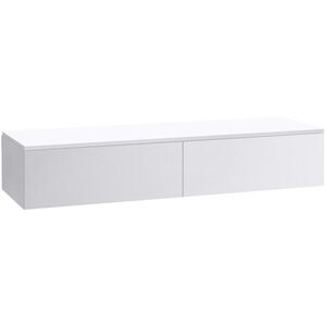 CERANO - Kúpeľňová skrinka pre umývadlá na dosku Noira - biela matná - 150x28x48 CER-8050BD7615 vyobraziť