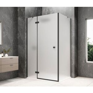 POLYSAN - GLOBE BLACK obdĺžniková sprchová zástena 1100x900, matné sklo, ľavá GB1011-3315MLB vyobraziť