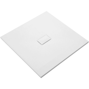 CERANO - Sprchová vanička štvorcová FlexiCut - SMC/minerálny kompozit - upraviteľná - biela matná - 100x100x3 CER-666055 vyobraziť
