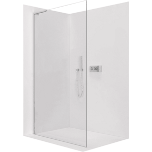 CERANO - Sprchová zástena Walk-in Onyx L-ľavá vzpera - 8 mm - chróm, transparentné sklo - 110x200 CER-8050BD877 vyobraziť
