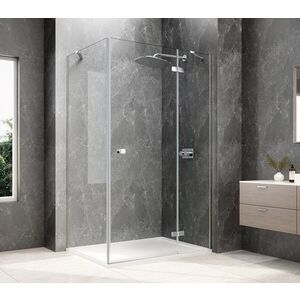 POLYSAN - GLOBE CHROME obdĺžniková sprchová zástena 1000x800, číre sklo, pravé GB1010-3215RC vyobraziť