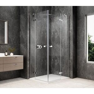 POLYSAN - GLOBE CHROME obdĺžniková sprchová zástena 1000x900, rohový vstup, číre sklo GB5090C vyobraziť