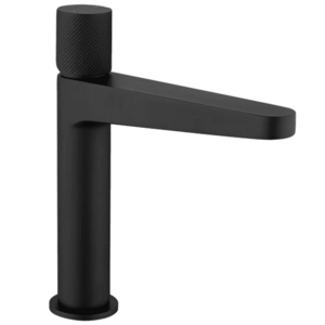 CERANO - Umývadlová stojanková batéria Loreta Grip - nízka - čierna matná CER-423586 vyobraziť