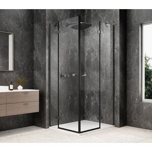 POLYSAN - GLOBE GUN METAL obdĺžniková sprchová zástena 1100x900, rohový vstup, číre sklo GB5190GM vyobraziť