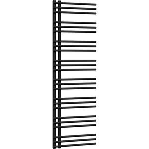 CERANO - Kúpeľňový radiátor Burke - L/P - asymetrické pripojenie 50mm - 750W - čierna matná - 1600x500 mm CER-429640 vyobraziť