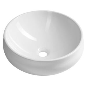 SAPHO - GORDO keramické umývadlo na dosku, priemer 40cm, biela GO140 vyobraziť