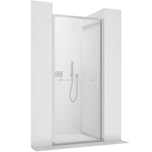 CERANO - Sprchové posuvné dvere Versaro L/P - 6 mm - chróm, transparentné sklo - 90x195 - zasúvacie CER-8050BD80345 vyobraziť