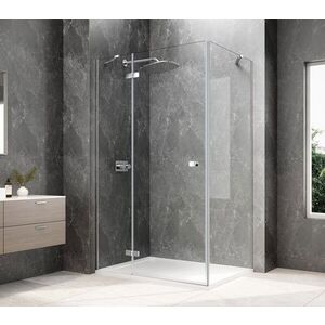 POLYSAN - GLOBE CHROME obdĺžniková sprchová zástena 1000x900, číre sklo, ľavá GB1010-3315LC vyobraziť