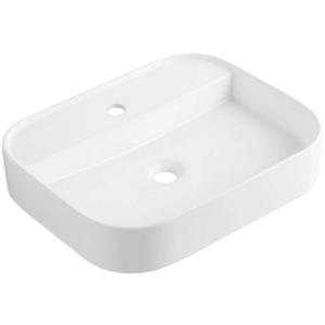 CERANO - Umývadlo keramické - na dosku - Vico - biela lesklá - 55x45 CER-680337 vyobraziť