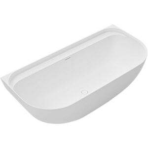 CERANO - Vaňa z liateho mramoru Valeria - voľne stojaca - nástenná - biela matná - 150x80x55 CER-8050BD80384 vyobraziť