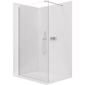 CERANO - Sprchová zástena Walk-in Onyx Cube Ľ/P - 10 mm - hranatá vzpera - chróm, transparentné sklo - 150x200 CER-8050BD8425 vyobraziť