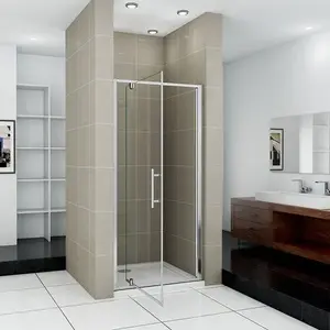 H K - Sprchové otočné dvere MONO D1 80 × 185 – číre sklo, chróm SE-MONOD180 vyobraziť