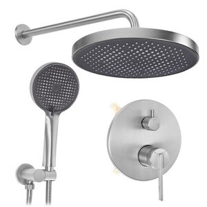 REA - Podomietková sprchová sada Grace Brush Nickel + BOX REA-P4404 vyobraziť