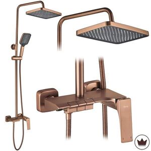REA - Sprchový set PREMIUM JOE Brush Gold REA-P4409 vyobraziť