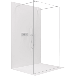 CERANO - Sprchová zástěna Walk-in Onyx Duo L/P - 10 mm - hranatá vzpěra - chrom, transparentní sklo - 150x200 CER-8050BD73021 vyobraziť