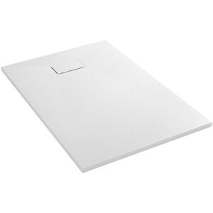 CERANO - Sprchová vanička obdélníková Gusto - SMC/minerální kompozit - strukturovaná bílá matná - 90x70x3 CER-414590 vyobraziť