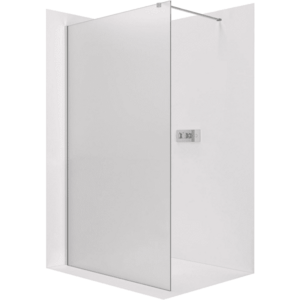 CERANO - Sprchová zástěna Walk-in Onyx Cube L/P - 8 mm - hranatá vzpěra - chrom, mléčné sklo - 70x200 CER-8050BD528 vyobraziť