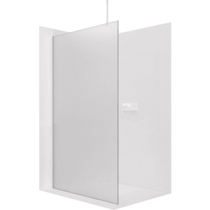 CERANO - Sprchová zástěna Walk-in Onyx Top Round L/P - 8 mm - kulatá vzpěra - bílá matná, mléčné sklo - 30x200 CER-8050BD71968 vyobraziť