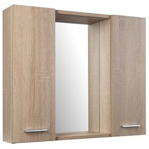 AQUALINE - ZOJA/KERAMIA FRESH STRIP galérka s LED osvetlením, 70x60x14cm, dub platin 45029S vyobraziť
