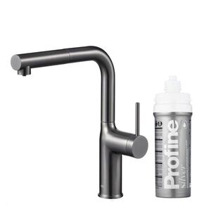 KFA - Duero pure move pull-out, filtrujúca s otočnou výtokovou armatúrou, gunmetal šedá + profine silver s 6623-424-61 vyobraziť