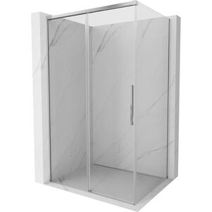 MEXEN/S - Rox sprchovací kút posuvný 135 x 85, transparent, chróm 8C2-135-085-01-00 vyobraziť