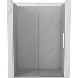 MEXEN/S - Rox posuvné sprchové dvere 145, transparent, biela 8C2-145-000-20-00 vyobraziť