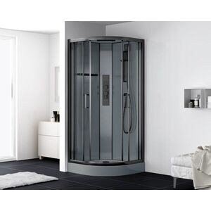 Sprchový box štvrťkruh 90x90 cm SAT SATBOXS90CT SATBOXS90CT vyobraziť