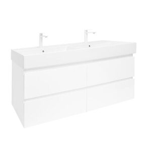 Kúpeľňová skrinka s umývadlom SAT B-Way 119x50x45 cm biela lesk BWAY2120WU2BB BWAY2120WU2BB vyobraziť