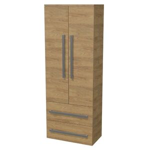 Kúpeľňová skrinka vysoká SAT Cube Way 60x163x33 cm dub Hickory CUBE3CHV60DH CUBE3CHV60DH vyobraziť