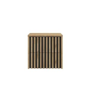Kúpeľňová skrinka s krycou doskou SAT Delano 60x56x45 cm dub mat DELANO60ZDCDE DELANO60ZDCDE vyobraziť