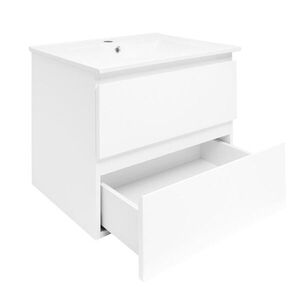 Kúpeľňová skrinka s umývadlom SAT B-Way 59x50x45 cm biela lesklá BWAY260WU4BI BWAY260WU4BI vyobraziť