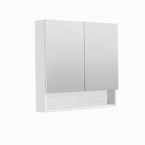 Zrkadlová skrinka SAT Cube Way 80x72 cm lamino GALCU3D80BP GALCU3D80BP vyobraziť