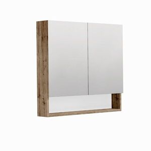 Zrkadlová skrinka SAT Cubeway 80x14x72 cm lamino dub wellington GALCU80DW GALCU80DW vyobraziť