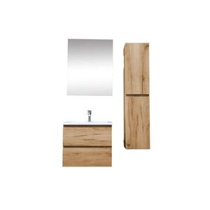 Kúpeľňová skrinka s umývadlom SAT B-Way 59x50x45 cm dub mat KSETBWAY21 KSETBWAY21 vyobraziť
