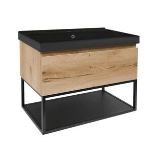 Kúpeľňová skrinka s umývadlom SAT B-Way 59x30x45 cm dub mat BWAY60OAKFU1B BWAY60OAKFU1B vyobraziť