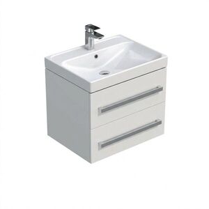 Kúpeľňová skrinka s umývadlom SAT Cube Way 60x53x46 cm dub hickory mat CUBE46602BIBRE CUBE46602BIBRE vyobraziť