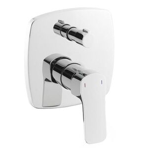 Sprchová a vaňová batéria SAT Cube Way vrátane podomietkového telesa chróm CU215 CU215 vyobraziť